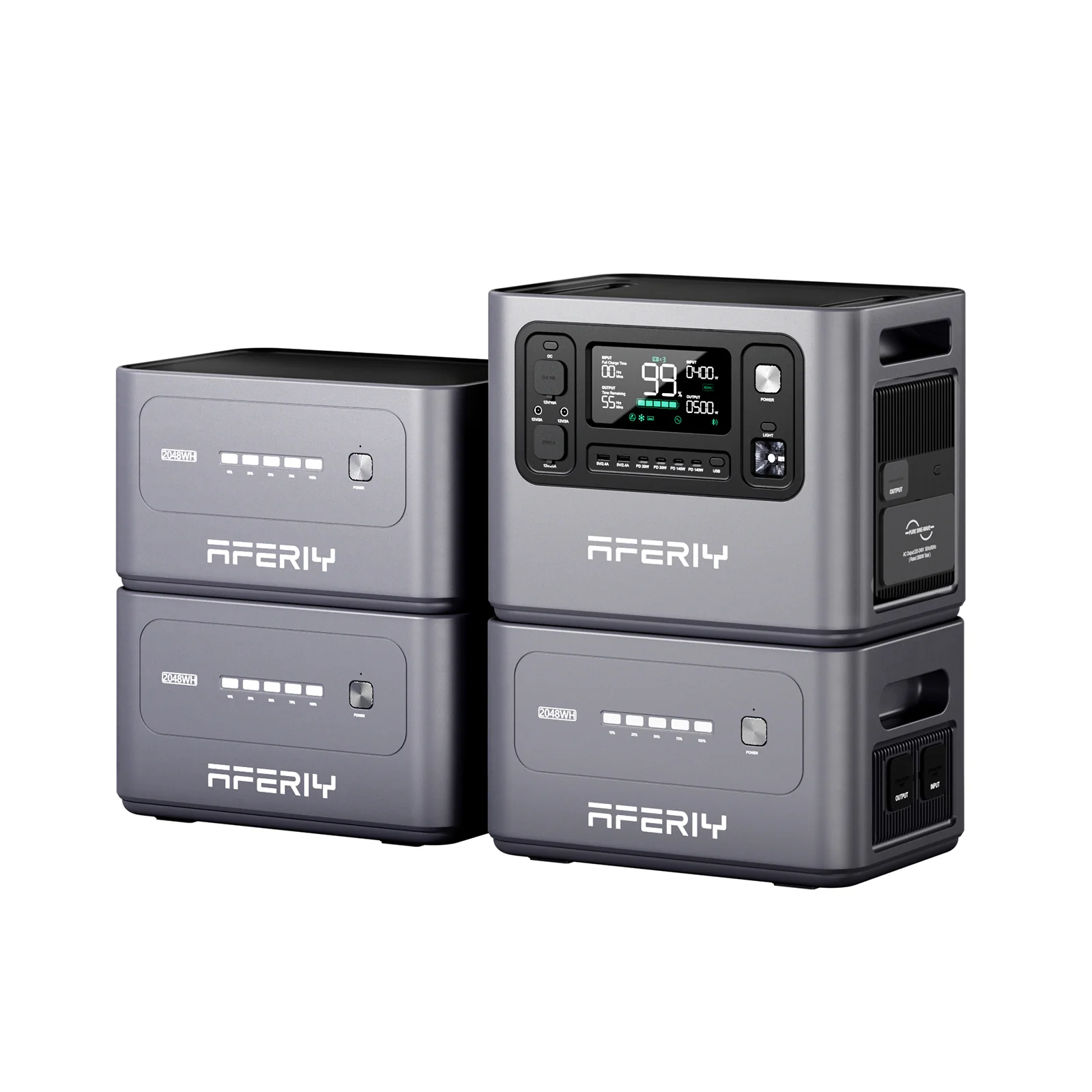 AFERIY P280 Station D'énergie Portable une Capacité D'extension | 2800W 2048Wh - 10240Wh – Image 9