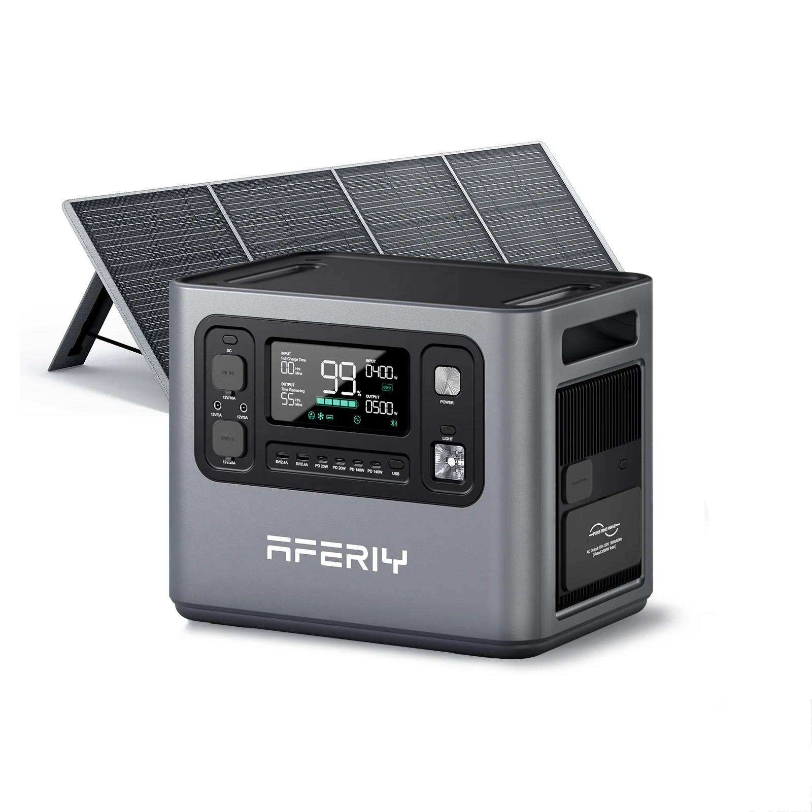 AFERIY P280 2800W Générateur Solaire une Capacité D'extension – Image 8