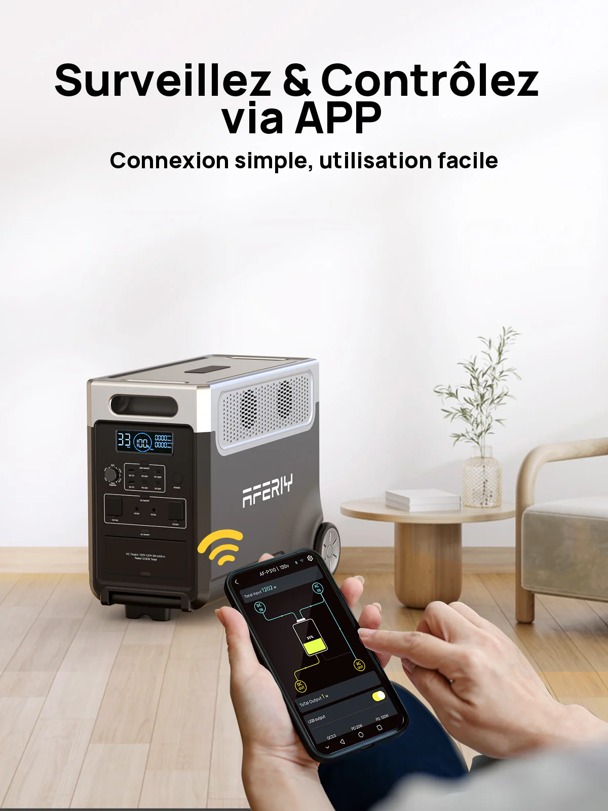 AFERIY P310 3600W Générateur Solaire une Capacité D'extension – Image 5